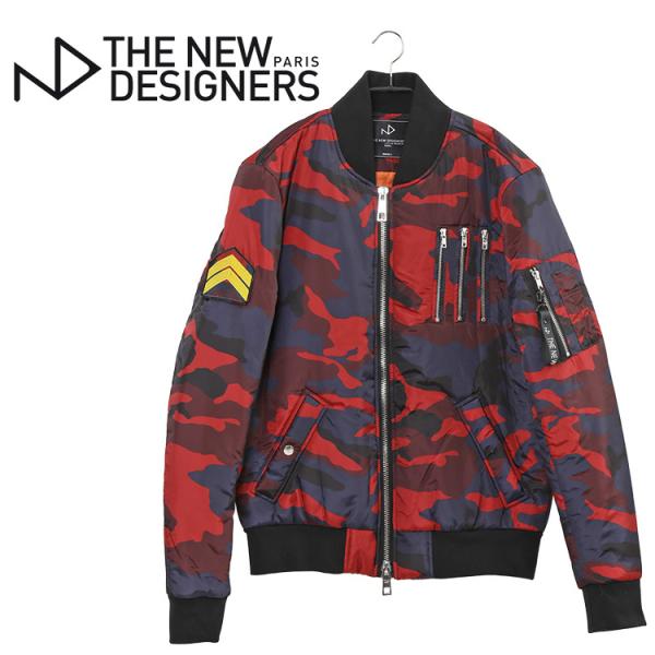 【訳あり】THE NEW DESIGNERS PARIS ボンバージャケット MA-1 P-604C...
