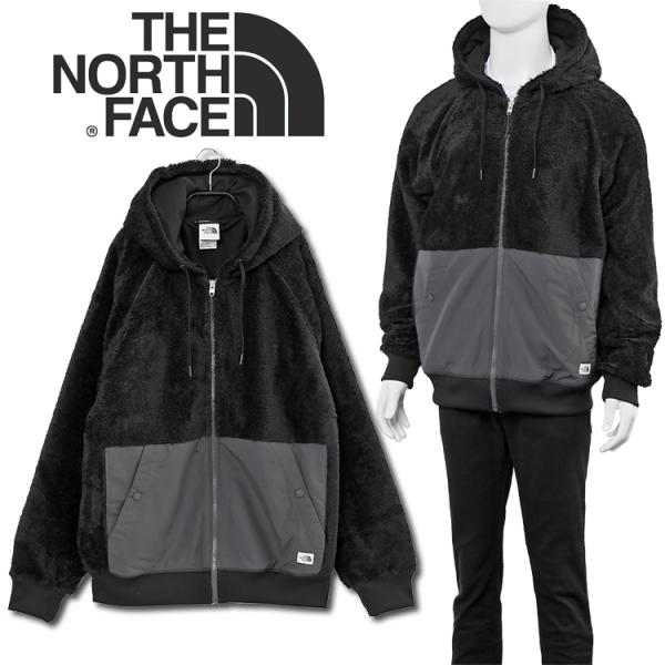 ノースフェイス ボア フリース パーカー NF0A5A7Z M RIDGE FLEECE FZ HO...