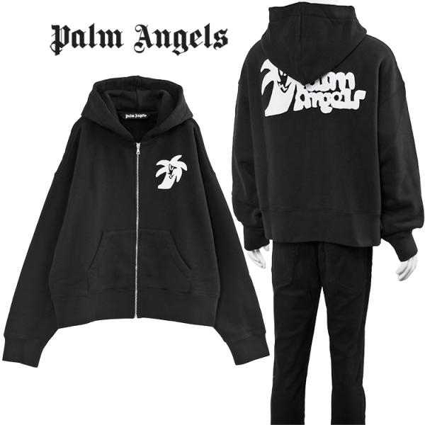 Palm Angels Palm Angels Hunter Zipped Hoodie ニット PMBE014E23FLE002