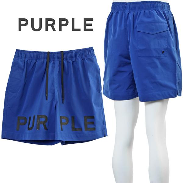 パープル ブランド PURPLE BRAND ハーフパンツ ワードマーク オールアラウンド ショーツ...