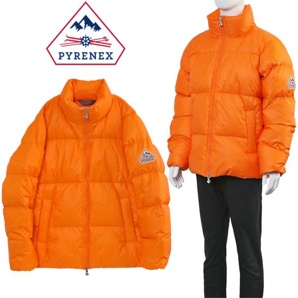 PYRENEX ダウンジャケット シフト 2 HUW044 SHIFT 2-ORANGE 8028 ...