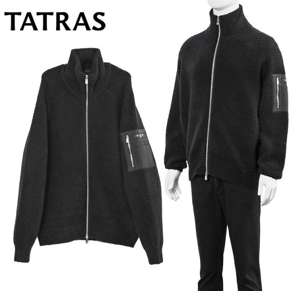 TATRAS リパリ ニット MJXA0140050248 LIPARI-001_BLACK