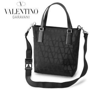 ヴァレンティノ VALENTINO トワル イコノグラフ レザーディテール テクニカルファブリック ショッピングバッグ 4Y2B0C60CSH-0NO｜importbrand-jp