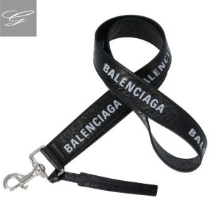 【2019AW SALE】バレンシアガ/BALENCIAGA ストラップ メンズ KEY HOLDER ネックストラップ NERO/NATUREL 509439-DB6LN-1060【ロゴアイテム】｜importbrandgrace