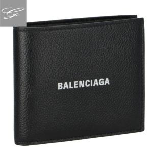 バレンシアガ/BALENCIAGA 財布 メンズ CASH SQUARE WAL COIN 二つ折り財布 BLACK 594315-1IZ43-1090｜importbrandgrace