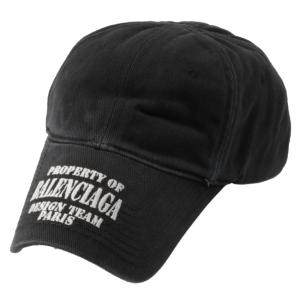 【SALE】バレンシアガ/BALENCIAGA 帽子 メンズ HAT PROPERTY CAP キャップ NERO/BIANCO 704097-410B2-1077｜importbrandgrace