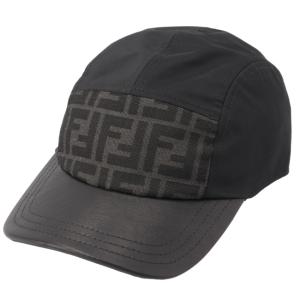 【SALE】フェンディ/FENDI 帽子 メンズ BASEBALL LOGO キャップ NERO FXQ882-APVC-F0ABB｜importbrandgrace