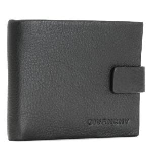 ジバンシー GIVENCHY 財布 メンズ カウハイドレザー 二つ折り財布 ブラック 12N6186-002-001｜importbrandgrace