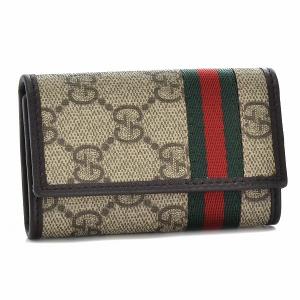 グッチ/GUCCI キーケース メンズ Web キーケース ベージュ ブラウン 138077-KGD8R-9791｜importbrandgrace