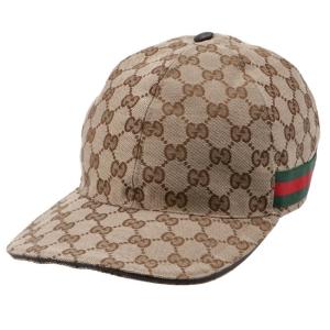 グッチ/GUCCI 帽子 メンズ キャップ BEIGE/EBONY+CACAO-VRV 200035-KQWBG-9791｜importbrandgrace