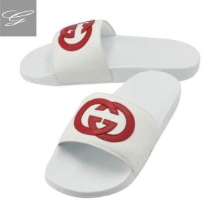 【並行輸入品】 グッチ/GUCCI シューズ メンズ Pursuit サンダル GRE.WHITE/H.RED 644756-0R0F0-9083