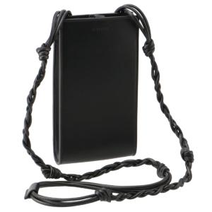 【SALE】ジルサンダー/JIL SANDER メンズ TANGLE PHONE CASE フォンケース BLACK J25VL0005-P4966-001 markdown｜importbrandgrace