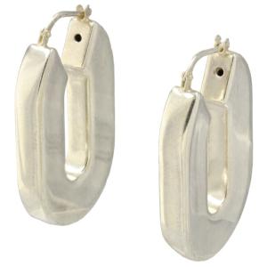 ジルサンダー/JIL SANDER ピアス メンズ BM3 EARRINGS 3 フープピアス SILVER 2024年春夏新作 J30VG0024-P4877-044｜importbrandgrace