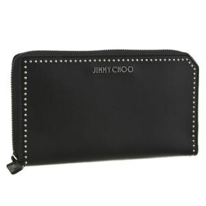 ジミーチュウ/JIMMY CHOO 財布 メンズ CARNABY ラウンドファスナー長財布 ブラック CARNABY-TIA-0001｜importbrandgrace