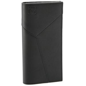 ロエベ/LOEWE 財布 メンズ PUZZLE EDGE HORIZONTAL WALLET 二つ折り長財布 BLACK 2024年春夏新作 C510978X06-0024-1100｜importbrandgrace