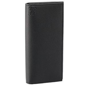 ロエベ/LOEWE 財布 メンズ SGC LONG HORIZONTAL WALLET 二つ折り長財布 BLACK C660978X01-0053-1100｜importbrandgrace