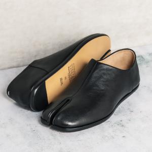 メゾン マルジェラ/MAISON MARGIELA シューズ メンズ TABI BABOUCHE スリッポン BLACK S57WR0051-PR058-T8013｜importbrandgrace