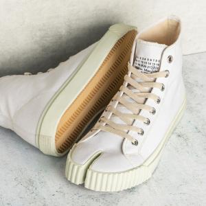 メゾン マルジェラ/MAISON MARGIELA シューズ メンズ TABI HIGH TOP スニーカー WHITE  S57WS0440-P4291-T1003｜importbrandgrace