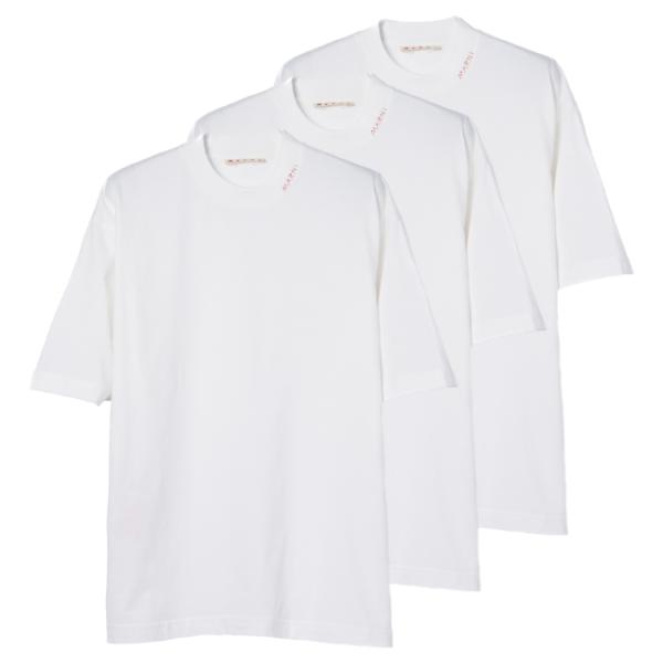 マルニ/MARNI シャツ アパレル メンズ T-SHIRT 3 PACK 3パック Tシャツ LI...