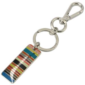 ポールスミス/PAUL SMITH キーリング メンズ MEN KEYRING キーホルダー MULTI 2024年春夏新作 M1AKEYR-MSTAG-92｜importbrandgrace