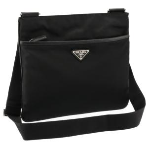 【並行輸入品】 プラダ/PRADA バッグ メンズ エコナイロン ショルダーバッグ NERO 2VH053OOO-2DMH-002