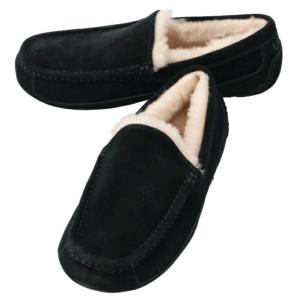 アグ/UGG シューズ メンズ ASCOT スリッポン BLACK 1101110-BLK