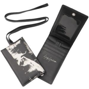 【SALE】ワイスリー/Y-3 定期入れ メンズ Y-3 AOP LANYARD パスケース BLACK IJ9907-0004-0001