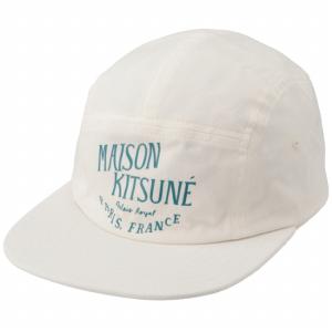 【SALE】メゾンキツネ/MAISON KITSUNE 帽子 メンズ PALAIS ROYAL 5P CAP キャップ MILK LM06102WW0088-0001-P204｜importbrandgrace