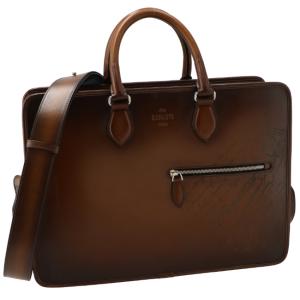 ベルルッティ/BERLUTI バッグ メンズ 2 JOUR NEO VN SC SWIPE CA ビジネス ブリーフケース CACAO INTENSO(ML6) M235691-0001-ML6｜importbrandgrace