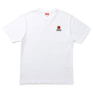 ケンゾー/KENZO シャツ アパレル メンズ BOKE FLOWER CREST T-SHIRT Tシャツ WHIITE FC65TS4124SG-0001-01｜importbrandgrace