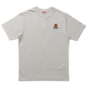 【SALE】ケンゾー/KENZO シャツ アパレル メンズ BOKE FLOWER CREST T-SHIRT Tシャツ PALE GREY FC65TS4124SG-0001-93｜importbrandgrace