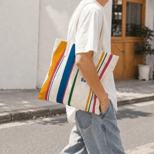 トートバッグ 帆布 A4 軽い レディース メ...の詳細画像3