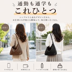 ショルダーバッグ レディース 軽いトートバッグ...の詳細画像1
