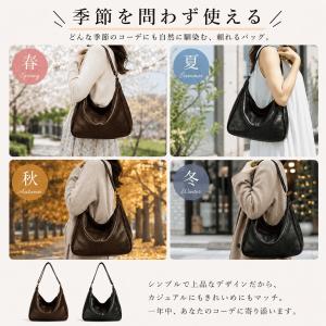ショルダーバッグ レディース 軽いトートバッグ...の詳細画像3