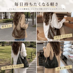ショルダーバッグ レディース 軽いトートバッグ...の詳細画像2