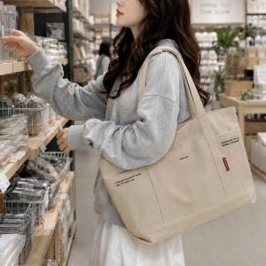 トートバッグ メンズ レディース 帆布 大きめ...の詳細画像3
