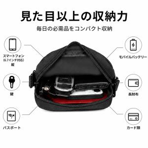 ショルダーバッグ 小さめ メンズ サコッシュ ...の詳細画像2