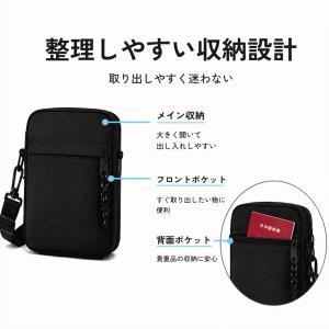 ショルダーバッグ 小さめ メンズ サコッシュ ...の詳細画像5