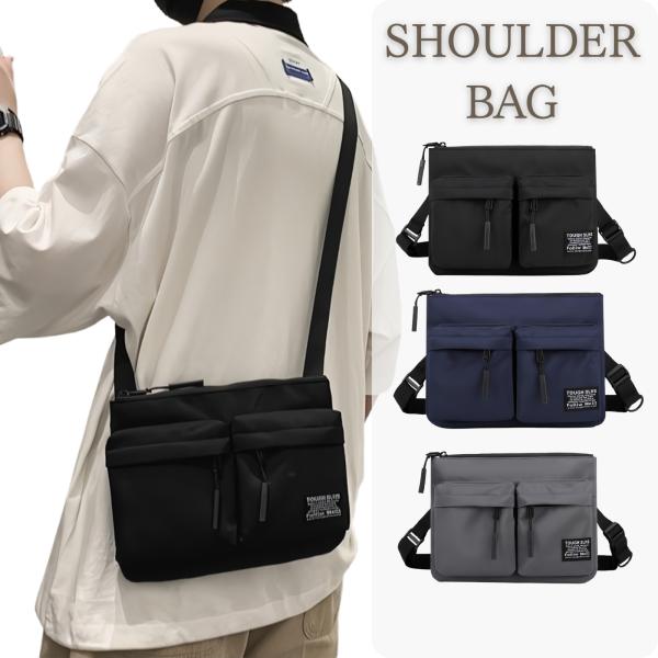 ショルダーバッグ メンズ サコッシュ レディース 斜めがけ 軽い カジュアル 通勤 通学 鞄 撥水