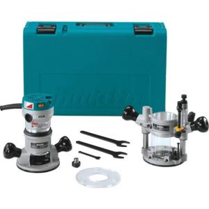Makita マキタ RF1101KIT2 2-1/4 HP* Router Kit, with Plunge Base