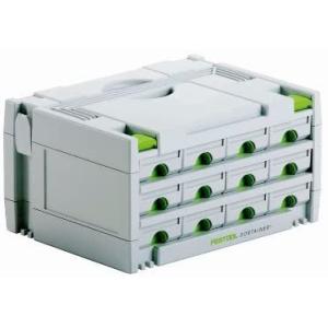 Festool フェスツール 491986 12-Drawer Sortainer,Gray