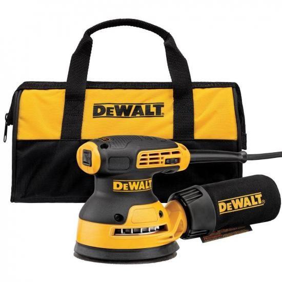 DEWALT オービタルサンダーキット、5インチ、可変速度 (DWE6423K)
