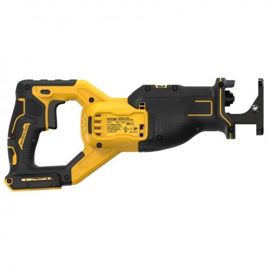 DEWALT 20V MAX* レシプロソー、コードレス、2本指可変トリガー、キーレスブレードクラン...