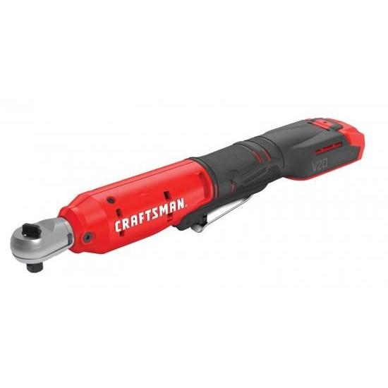 CRAFTSMAN V20 コードレス ラチェットレンチ、3/8インチ ドライブ、300 RPM、最...
