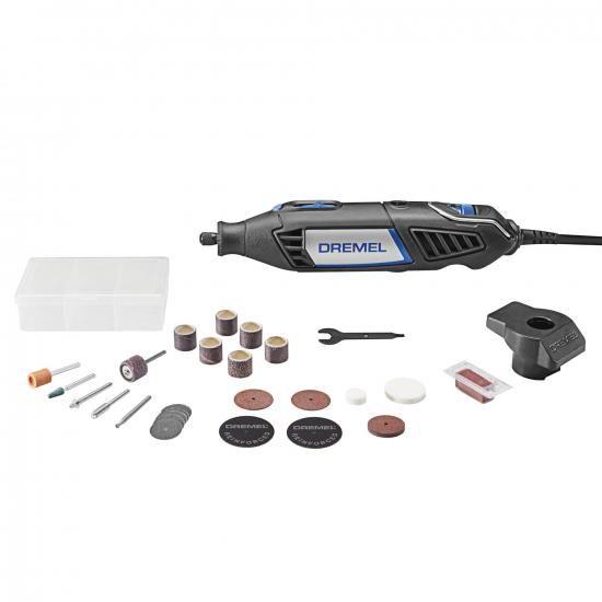 Dremel 4000-1/25 可変速度ロータリーツールキット - 彫刻機、ポリッシャー、サンダー...