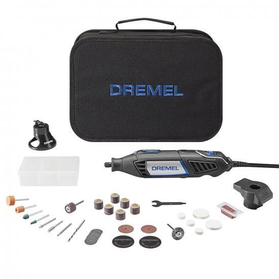 Dremel 4000-2/32 可変速度ロータリーツールキット - 彫刻機、ポリッシャー、サンダー...