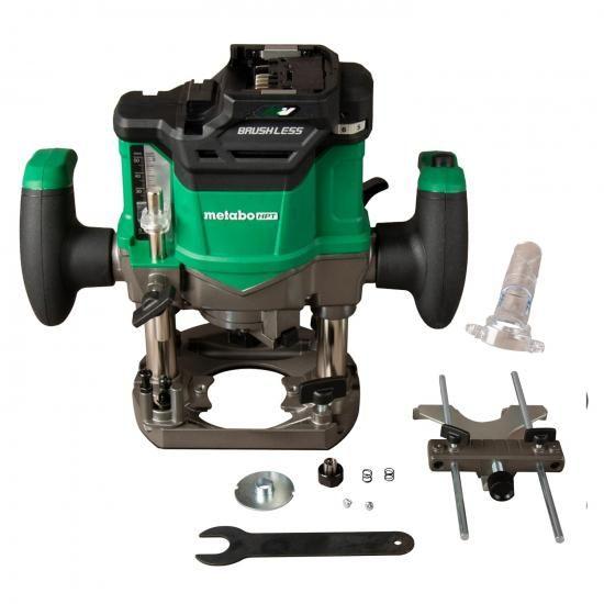 Metabo HPT コードレスプランジルーター、36V 可変速ルーター、最大毎分46フィート、軽量...