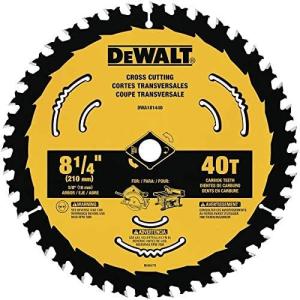 DEWALT デウォルト DWA181440 40刃 8-1/4インチ 210mm ソーブレード 替刃 DWE7485テーブルソー対応｜importdiy