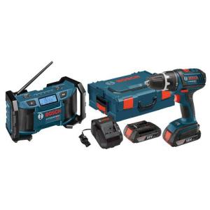 Bosch(�{�b�V��) DDS181-02LPB 18V 2-�c�[�� �R���{�L�b�g �h����/�h���C�o�[ with Radio�C 2 �o�b�e���[