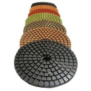 �_�C�A�����h �|���b�V���O�p�b�h 5 �C���` 24 Pcs + Rubber Backer �E�F�b�g/�h���C Granite �R���N���[